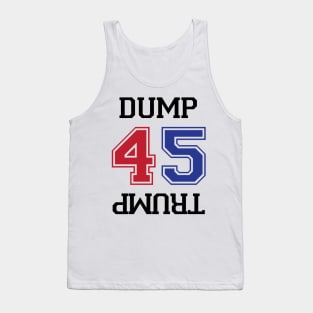 Dump Trump – Anti-Trump Impeach 45 Tank Top